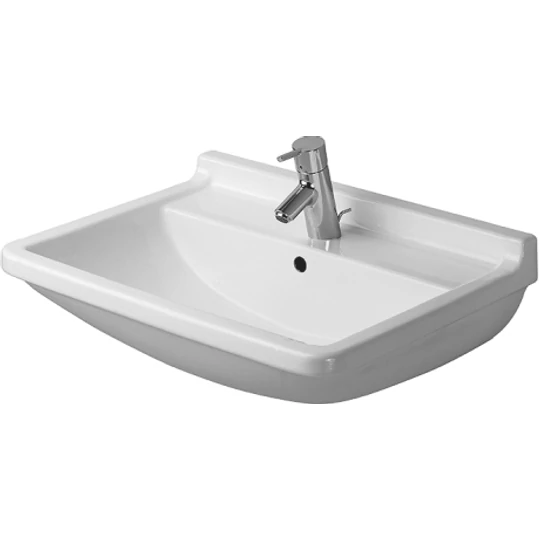 Duravit Starck 3 Mosdó 60x45cm túlfolyóval csaplyukkal 0300600000