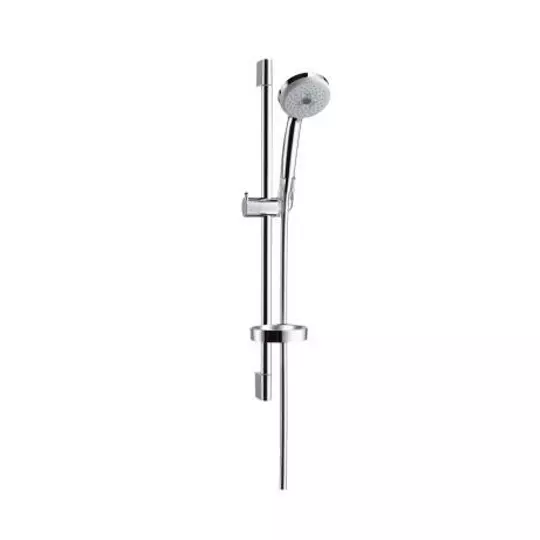 Hansgrohe Croma 100 Multi zuhanyszett, 65 cm-es zuhanyzórúddal, 1,6m-es MetaFlex zuhanycsővel, 27775000