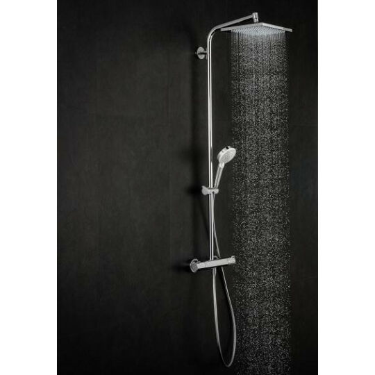 Hansgrohe Chrometta E 240 Showerpipe termosztátos zuhanyrendszer, króm, 27271000