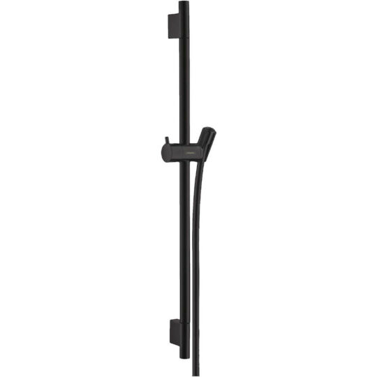Hansgrohe Unica'S Puro zuhanyrúd, matt fekete, 65cm, 28632670