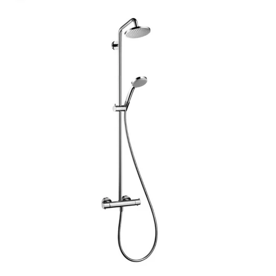 Hansgrohe Croma 160 Showerpipe 270 mm-es Zuhanykarral Dn15 Króm 27135000