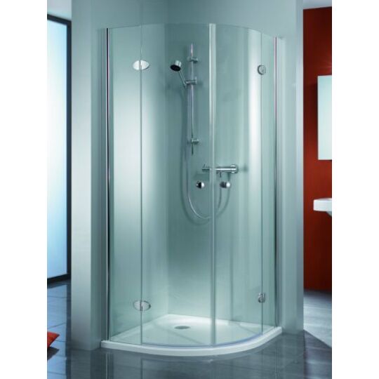 HSK Premium Classic 4-részes negyedköríves zuhanykabin 80x80cm króm