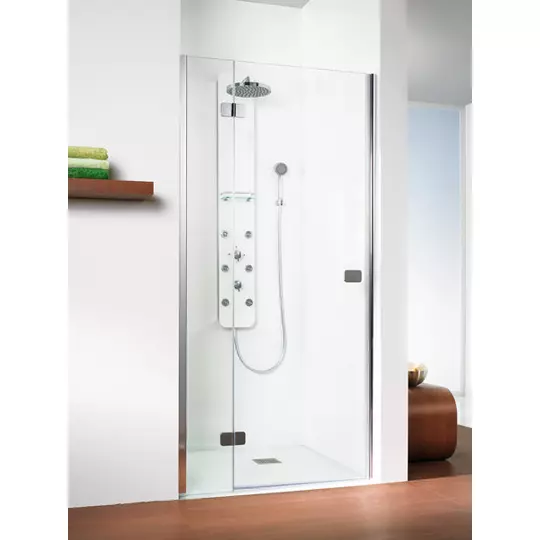 HSK Premium Softcube nyilóajtó épített zuhanyfülkéhez 80x200cm króm 6801080