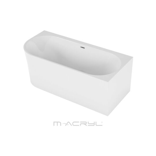M-Acryl Balance akril kád 160x75cm jobb + Láb + Előlap(fehér) 12494