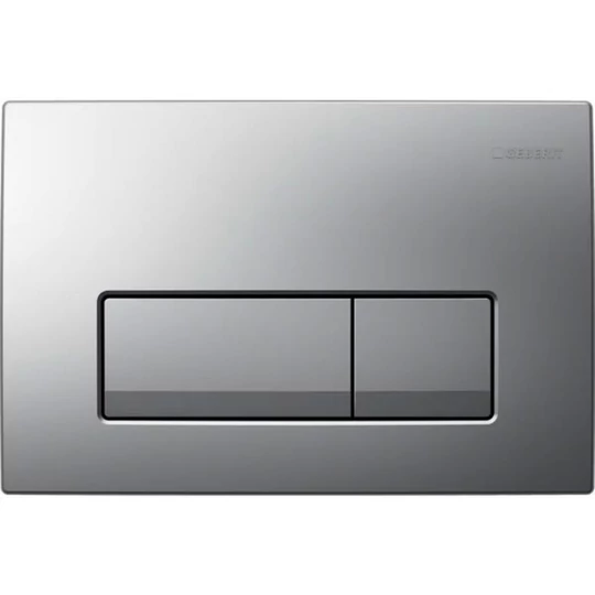 Geberit Delta51 Nyomólap Basic WC-tartályhoz matt króm - OUTLET