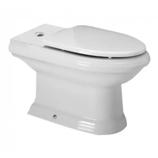 Roca America Kombi WC csésze mély öblítés, vario lefolyó, szerelő készlettel, fehér - OUTLET