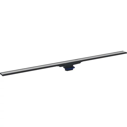 Geberit CleanLine60 zuhanyfolyóka felsőtest, 30-90cm fekete/szálcsiszolt rozsdamentes acél