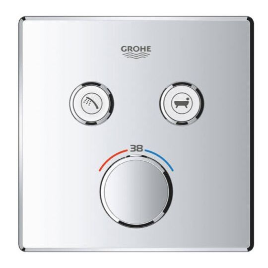 Grohe Grotherm SmartControl termosztát, 2 utas 29124000