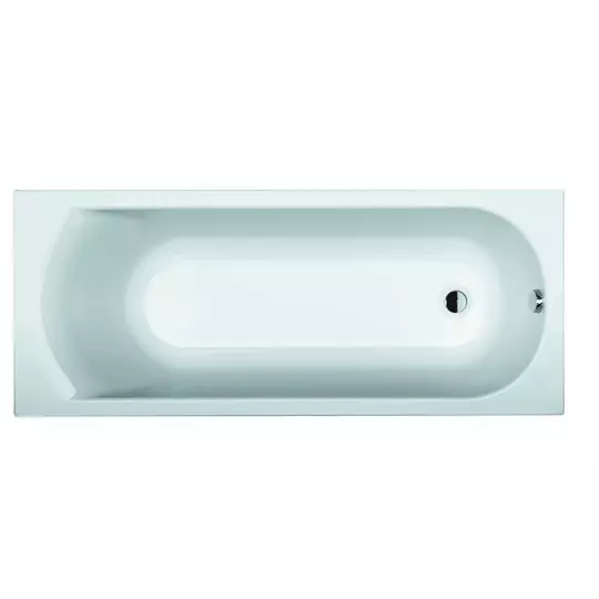 Riho Miami egyenes fürdőkád, kádláb, le- és túlfolyó nélkül, 170x70cm, B060001005