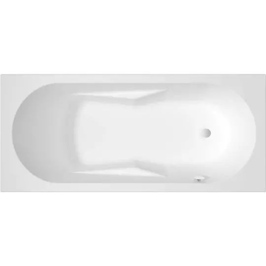 Riho Lazy Plug &amp; Play fürdőkád, kádlábbal, elő- és oldallappal, jobbos kivitelben, le- és túlfolyó nélkül 170x75cm, B079005005