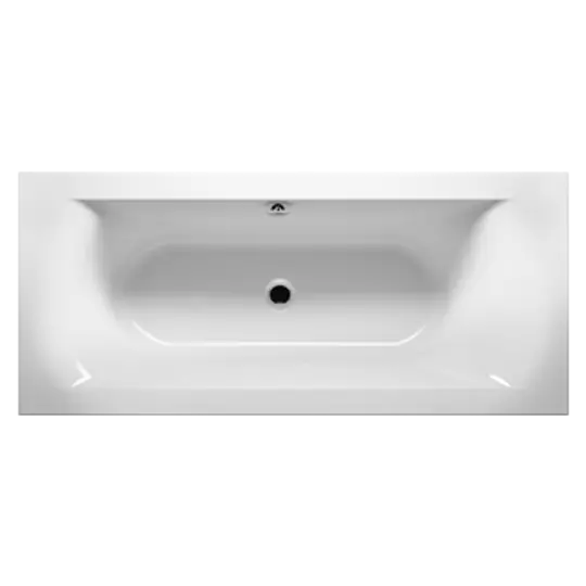 Riho Lima egyenes akril fürdőkád, kádláb, le-és túlfolyó nélkül, 170x75cm, B051001005