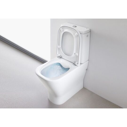 Roca The Gap, rimless kompakt monoblokkos WC, ülőke és tartály nélkül, A34273700H