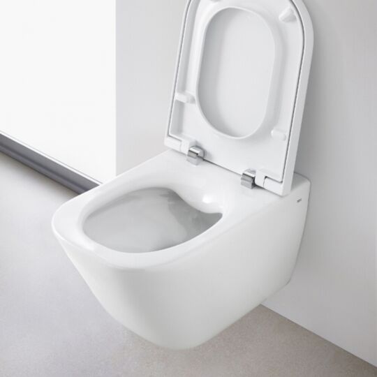 Roca The Gap Rimless kompakt fali WC, ülőke nélkül, A34647L000