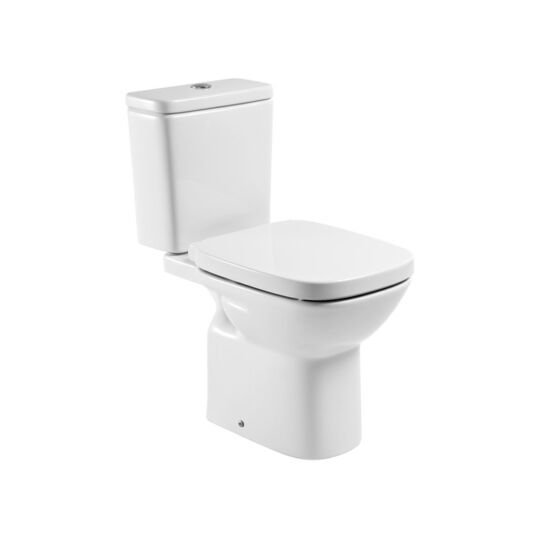 Roca Debba Monoblokkos alsó kifolyású WC, tartály és ülőke nélkül, A342998000