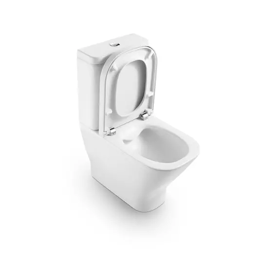 Roca The Gap, rimless kompakt monoblokkos WC, ülőke és tartály nélkül, A34273700H