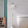 Kép 3/3 - Emco Round WC papír tartó, fedél nélkül, króm, 430000100 referenciaképe
