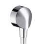 Kép 1/3 - Hansgrohe Fixfit E Fali Csatlakozó Dn15 Krom 27454000