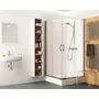Kép 2/2 - Kolo Rekord szögletes zuhanykabin 90x90 tolóajtóval