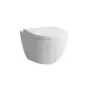 Kép 1/2 - Laufen Pro Rimless Compact fali WC mély öblítésű, rejtett rögzítéssel 8.2096.5.000.000.1