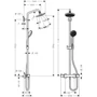 Kép 2/2 - Hansgrohe Croma 160 Showerpipe műszaki rajza
