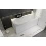 Kép 2/4 - Riho Carolina egyenes akril fürdőkád, kádláb, le-és túlfolyó nélkül, 170x80cm, BB5300500000000