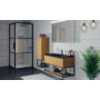 Kép 1/2 - Riho Grid GB201 szögletes zuhanykabin, biztonsági üveggel, 90x90x200cm, G004011121
