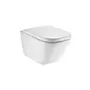 Kép 1/3 - Roca The Gap Rimless kompakt fali WC, ülőke nélkül, A34647L000